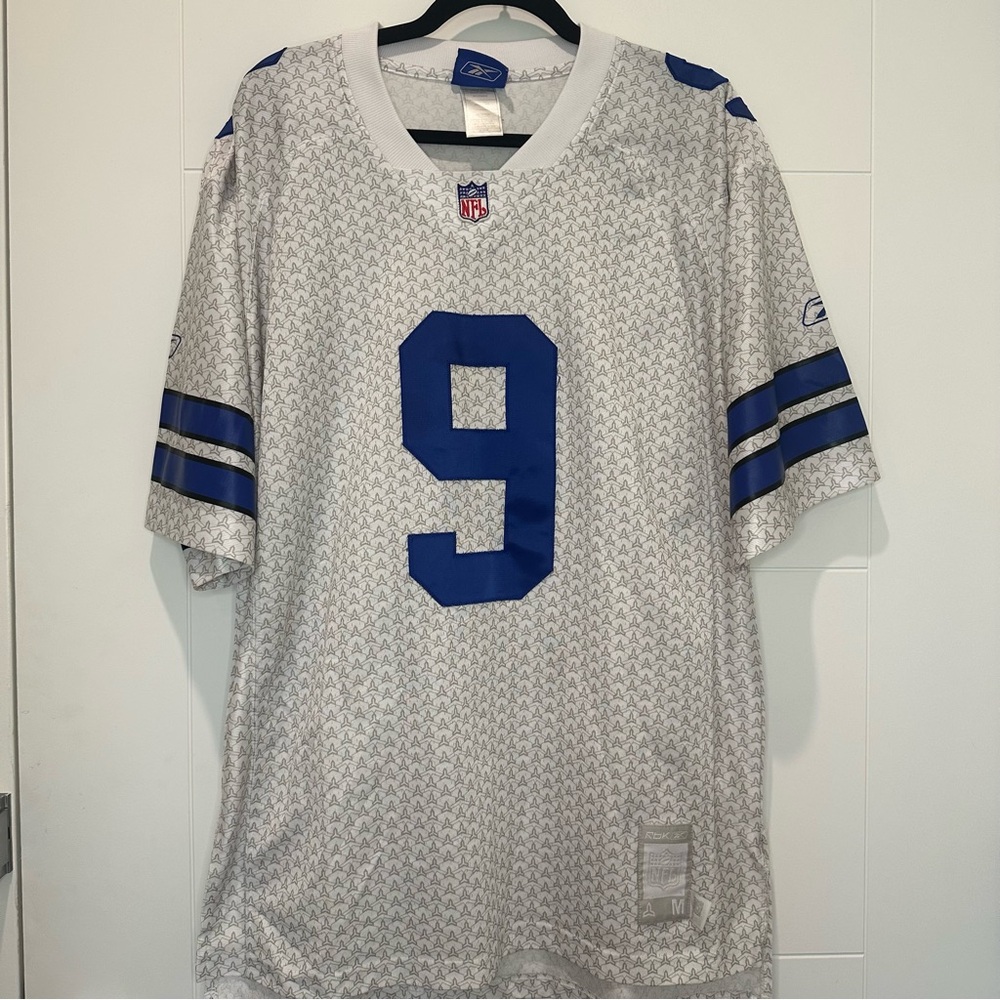 Reebok NFL Mens Dallas Cowboys Tony Romo Football Jersey Size M
